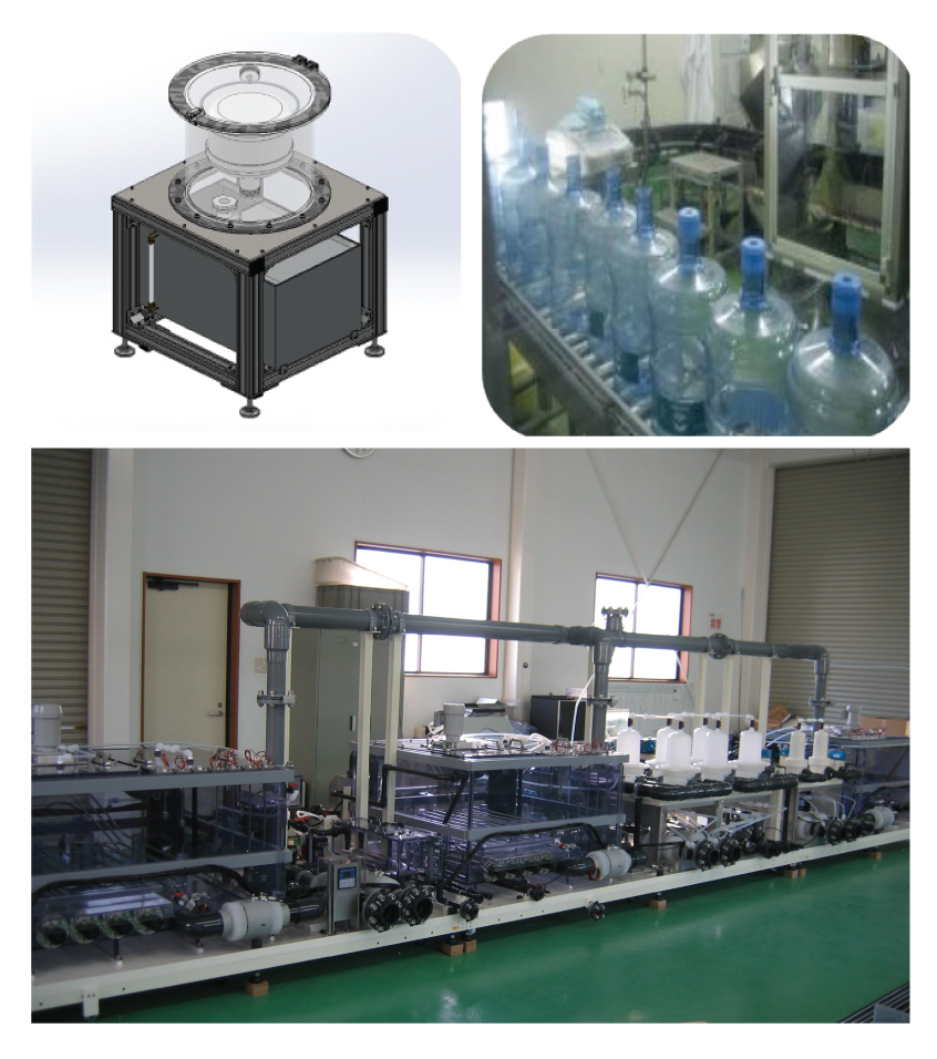 樹脂製品専用殺菌洗浄機